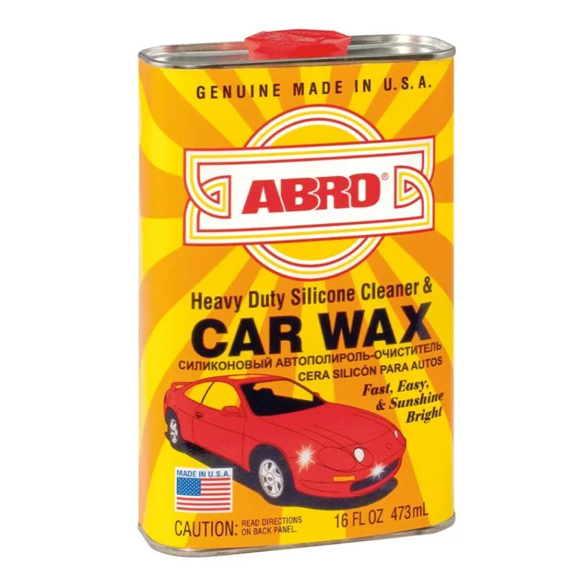ABRO Heavy Duty Silicone Cleaner & Car Wax SW-300