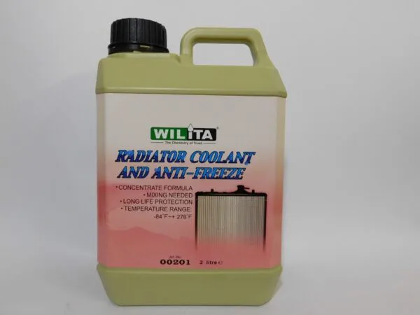 WILITA Radiator Coolant and Anti Freeze 2Liter RC-121