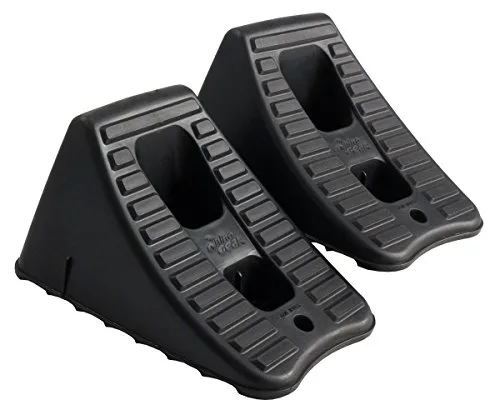 Hopkins FloTool 11930MI Heavy Duty Wheel Chock, (Pack of 2)