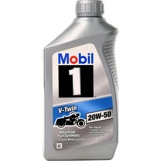 Mobil 1 V-Twin 20W-50 MOTORCYCLE OIL