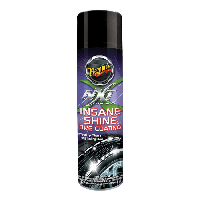 MEGUIARS NXT Generation Insane Shine Tire Coating G13115, 15 oz., Aerosol