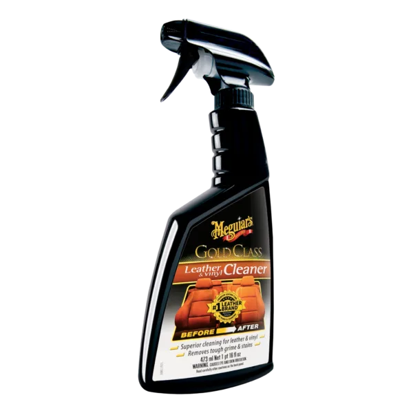 Meguiars Gold Class Leather & Vinyl Cleaner Spray 16 oz