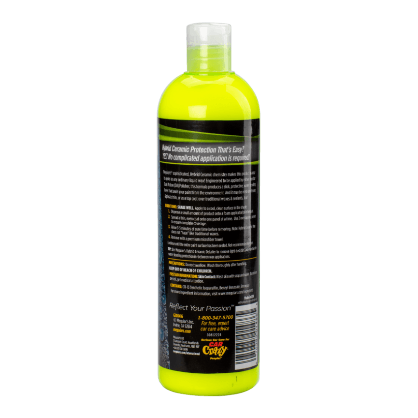 Meguiars Hybrid Ceramic Liquid Wax - Long-Lasting Ceramic Protection in an Easy to Use Wax-G200416, 16 oz - Image 6