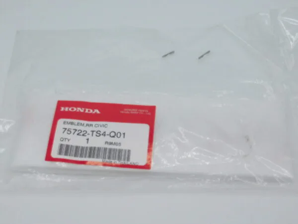 HONDA CIVIC 2013-2016 (EMBLEM RR CIVIC) 75722-TS4-Q01