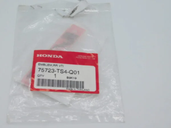 HONDA CIVIC 2013-2016 (EMBLEM RR VTI) 75723-TS4-Q01