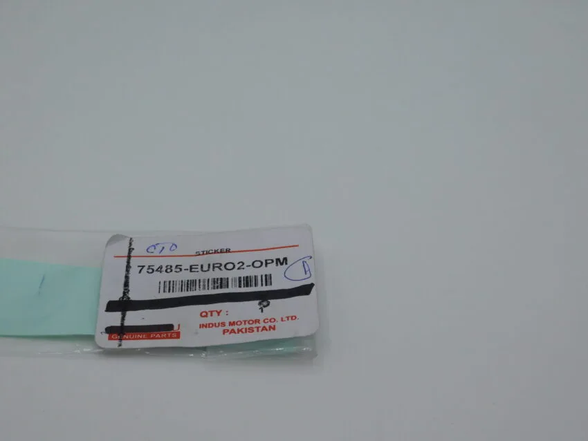 TOYOTA COROLLA EURO II STICKER - Image 2