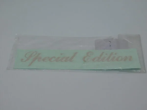 TOYOTA COROLLA SPECIAL EDITION STICKER