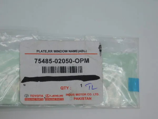 TOYOTA COROLLA ABS STICKER