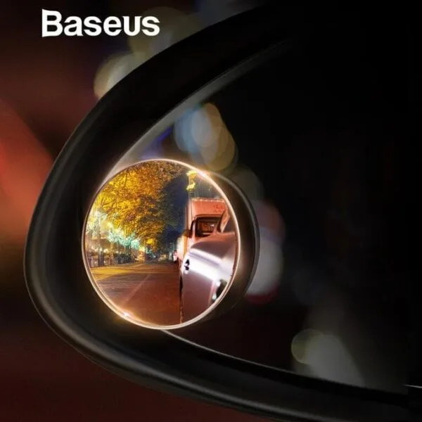 Baseus FULL View OF Blind Spot AND Full VISION IN RAIN Rear View Mirror CAR MOUNT