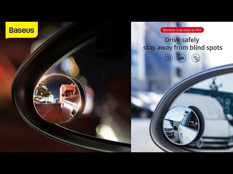 Baseus FULL View OF Blind Spot AND Full VISION IN RAIN Rear View Mirror CAR MOUNT - Image 3