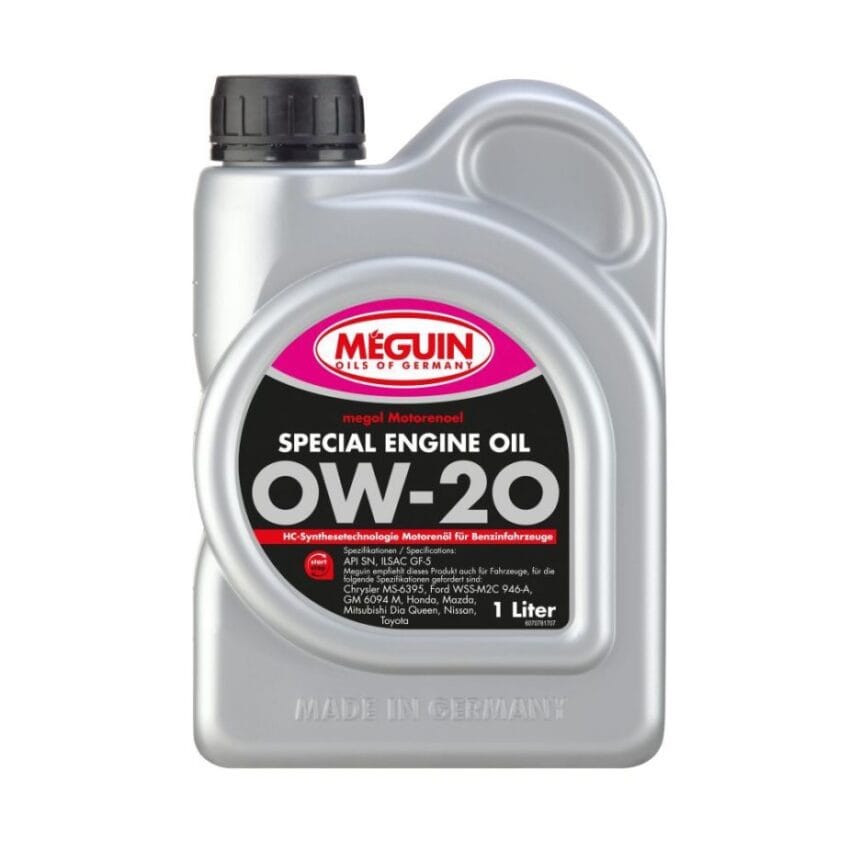 SAE 0W-20 Meguin Oil (Special Engine Oil) 1ltr