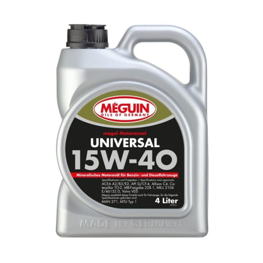 SAE 15W-40 Meguin Oil (Universal) 4ltr