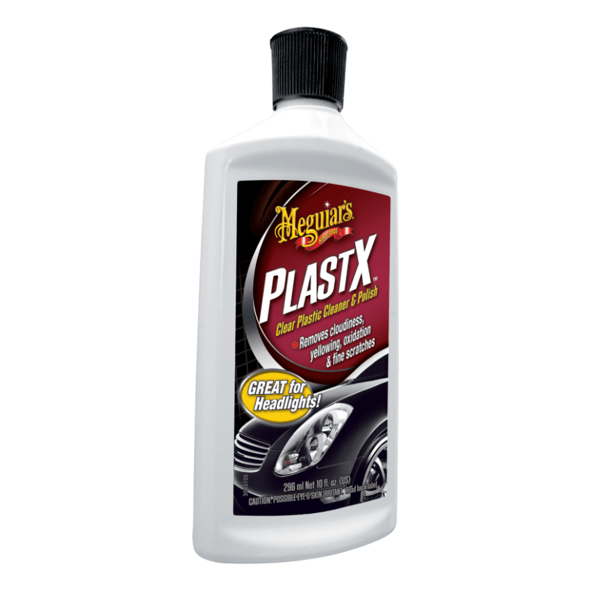 Meguiars® PlastX™ Clear Plastic Cleaner & Polish, G12310, 10 oz., Liquid