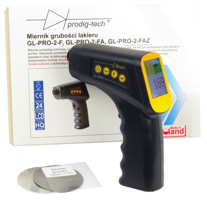 Paint thickness gauge GL-PRO-2-F, GL-PRO-2-FA, GL-PRO-2-FAZ