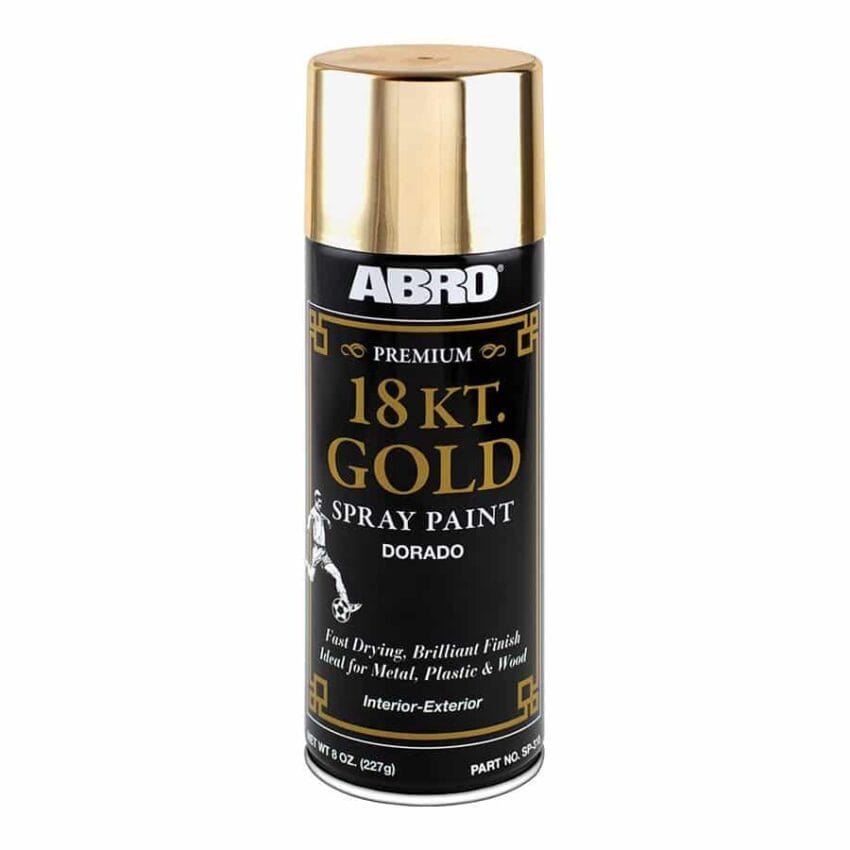 ABRO Premium 18 KT. Gold Spray Paint