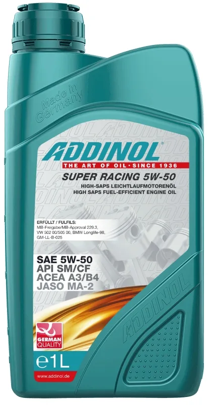 ADDINOL SUPER RACING 5W-50 1 Liter
