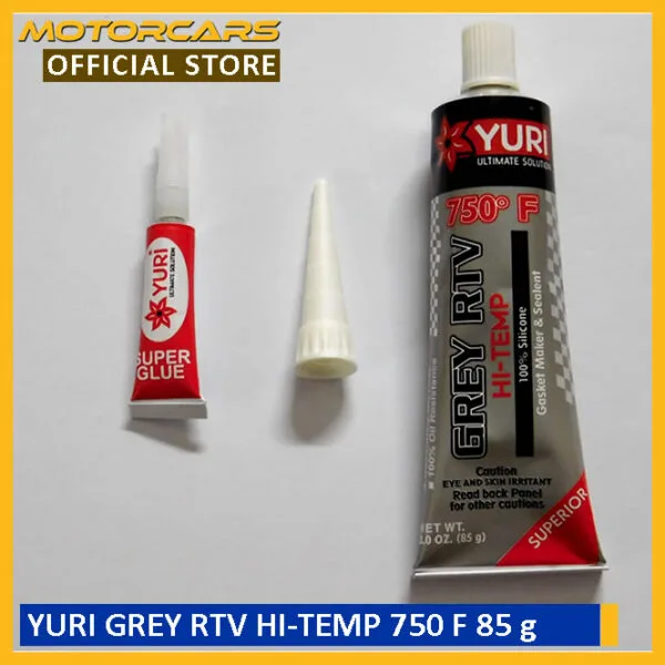 YURI GREY RTV HI-TEMP 750 F 85 g
