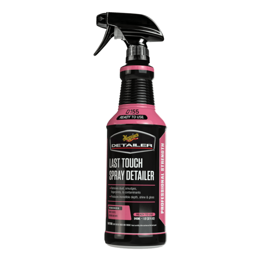 Meguiars Last Touch Spray Detailer, Ready to Use Pro-Grade Detailing Spray - DRTU15532, 32 Oz