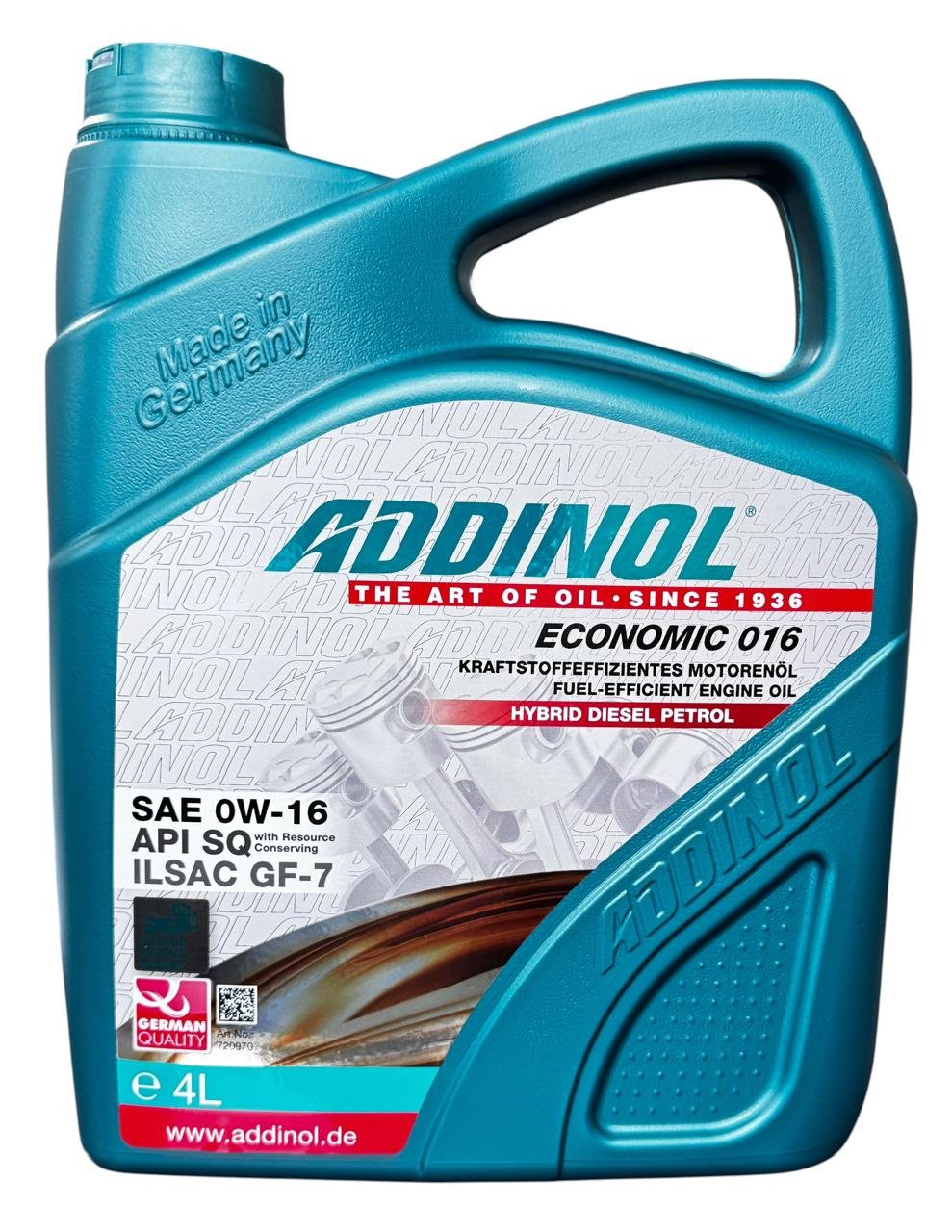 ADDINOL Economic 0W-16 4 Liter