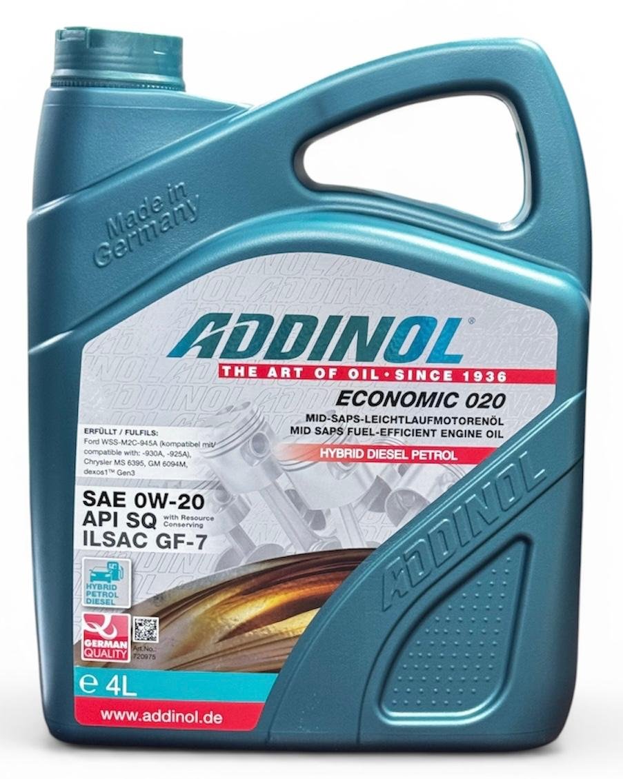ADDINOL Economic 0W-20 4 Liter
