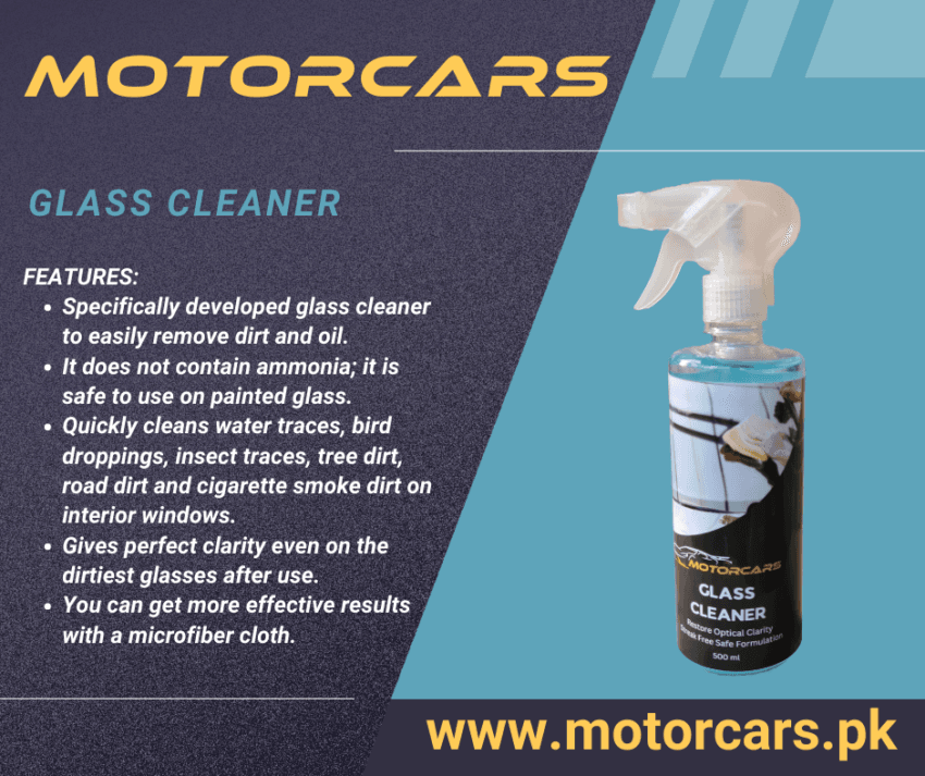 Motorcars Glass Cleaner