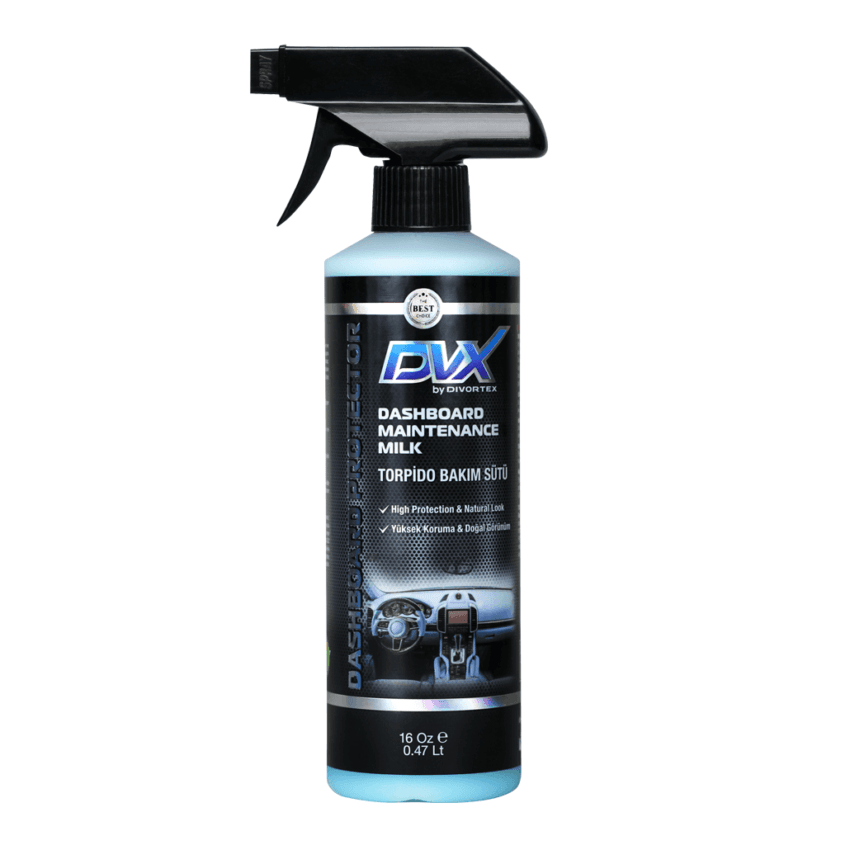 Divortex Car Shine Prime-Dashboard Protection and Clean Milk 473 ml