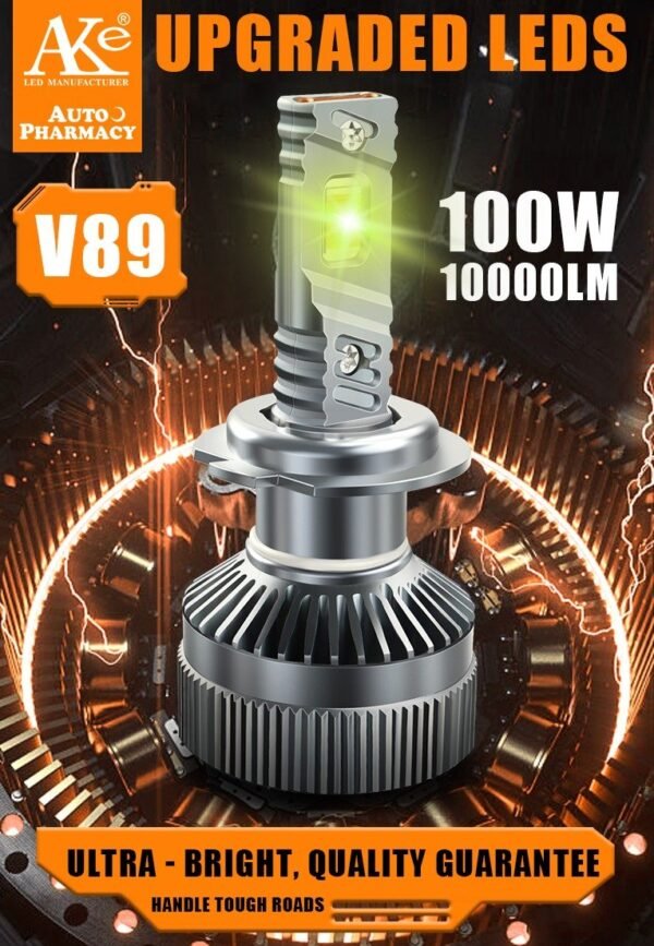 AKE V89 Series LED Headlights Bulbs 200 W (Combined)